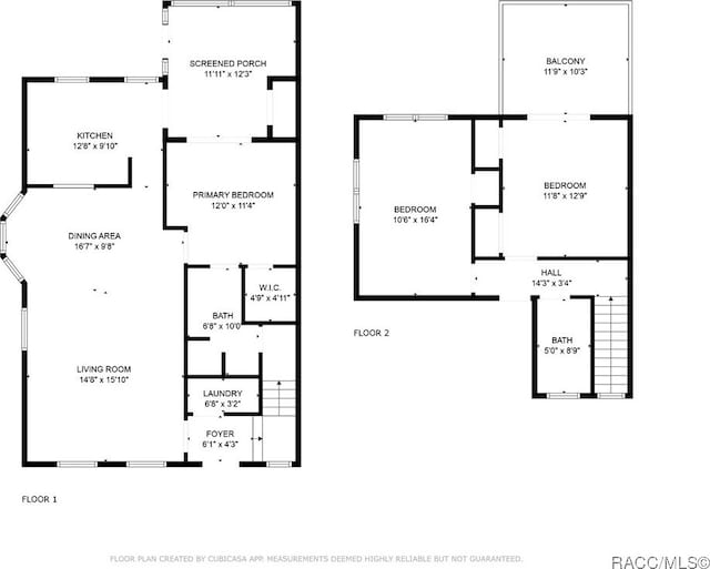 835 N Rembrandt Way, Inverness, FL 34453 - view of floor plan / room layout