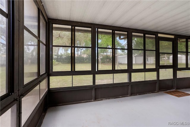 5761 S Eaton Ter, Inverness, FL 34452 - view of unfurnished sunroom