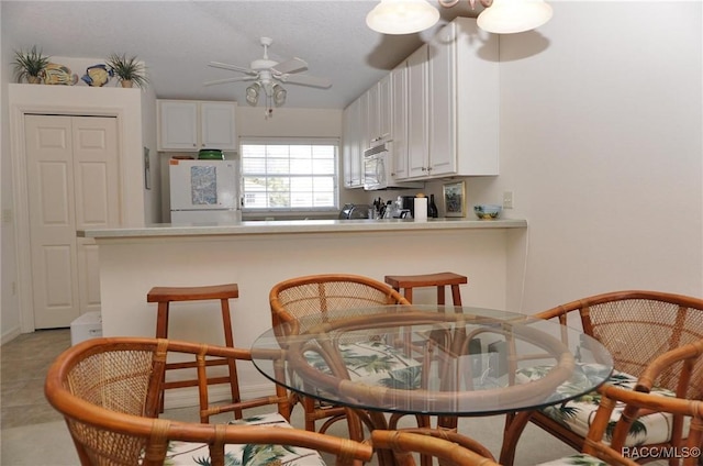 11246 W Freshwater Path, Crystal River, FL 34428 - dining room with ceiling fan