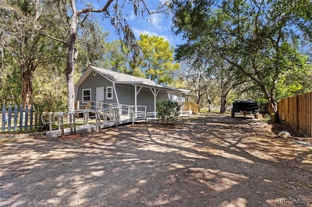 383 S Rooks Ave, Inverness, FL 34453 - view of front of house