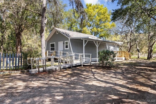 383 S Rooks Ave, Inverness, FL 34453 - view of front of house