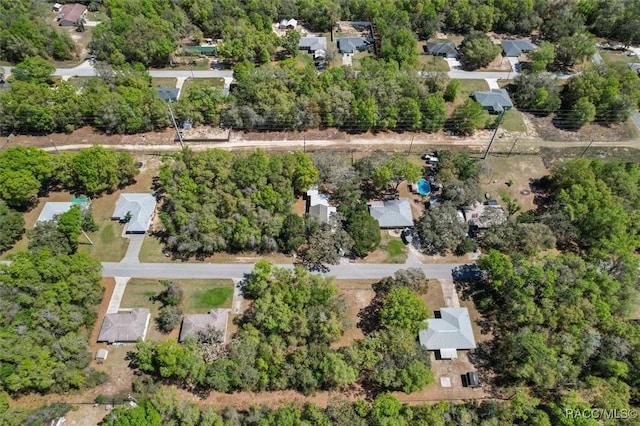 383 S Rooks Ave, Inverness, FL 34453 - bird's eye view featuring a residential view