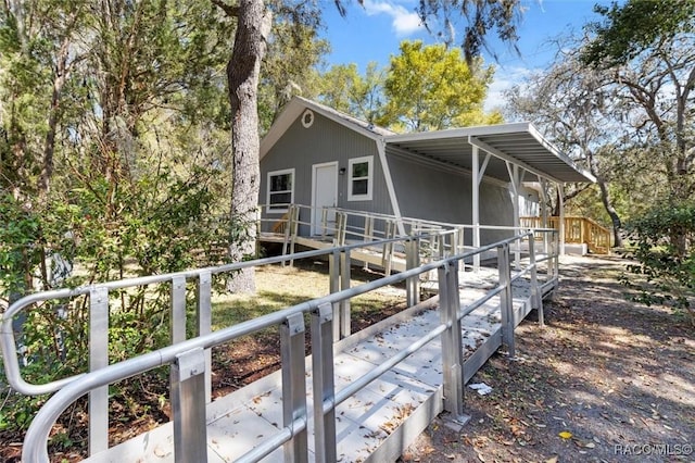 383 S Rooks Ave, Inverness, FL 34453 - view of side of property