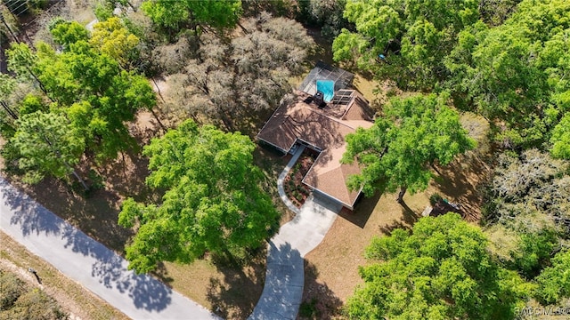 826 E Gaines Ln, Hernando, FL 34442 - aerial view