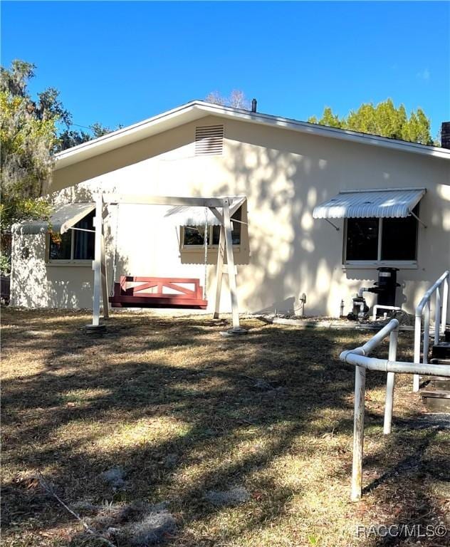 view of rear view of property