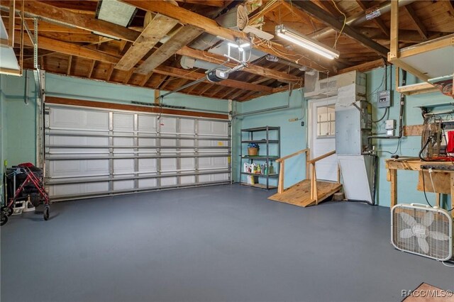 833 Maple Ave, Inverness, FL 34452 - garage with a garage door opener