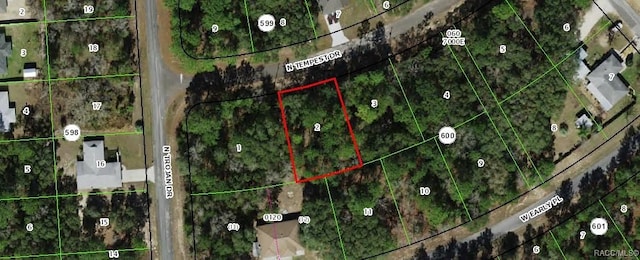 8415 N Tempest Dr, Citrus Springs FL, 34433 land for sale