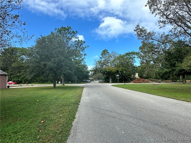 view of street