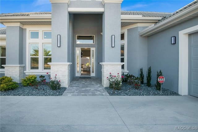 view of entrance to property