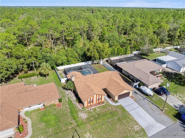 3085 Greynolds Ave, Spring Hill, FL 34608 - bird's eye view of a forest