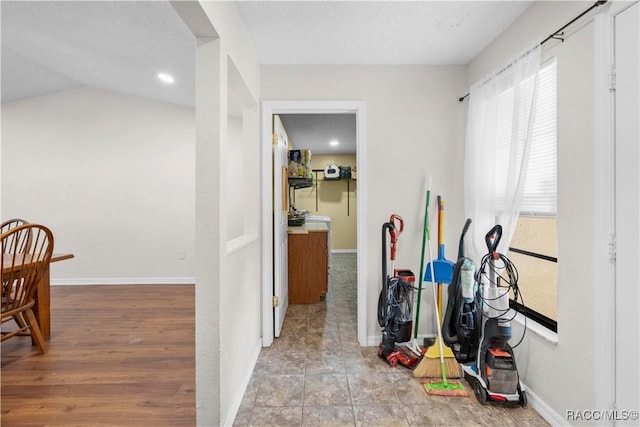 3085 Greynolds Ave, Spring Hill, FL 34608 - corridor featuring baseboards and recessed lighting