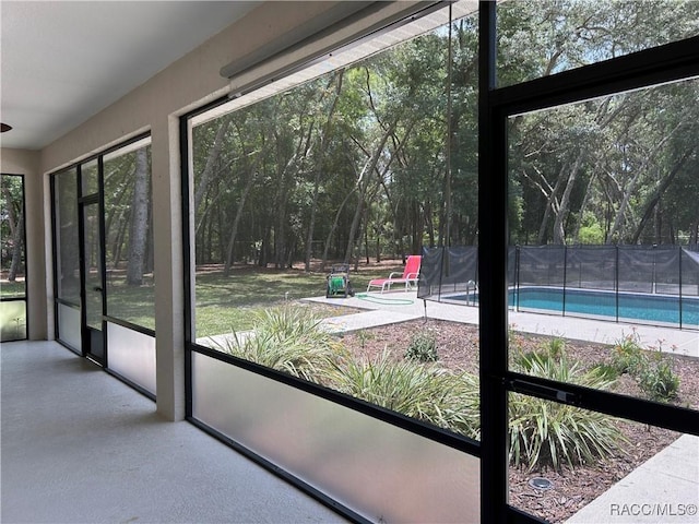 5774 N Lamp Post Dr, Beverly Hills, FL 34465 - view of unfurnished sunroom