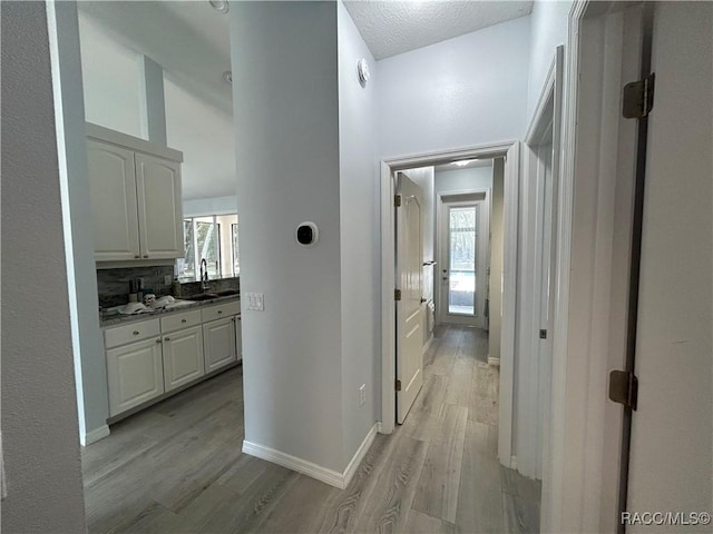 5774 N Lamp Post Dr, Beverly Hills, FL 34465 - hallway with light wood finished floors and plenty of natural light