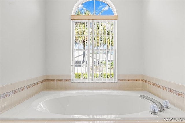 bathroom with a healthy amount of sunlight