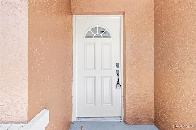 view of entrance to property