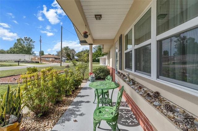 732 Wharton Ter, Inverness, FL 34450 - view of covered porch