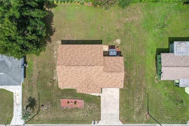 732 Wharton Ter, Inverness, FL 34450 - aerial view of property and surrounding area