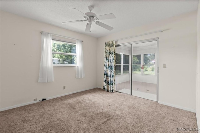 732 Wharton Ter, Inverness, FL 34450 - carpeted empty room with a ceiling fan and baseboards