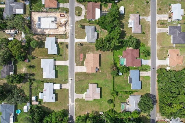 732 Wharton Ter, Inverness, FL 34450 - aerial view of property's location featuring nearby suburban area
