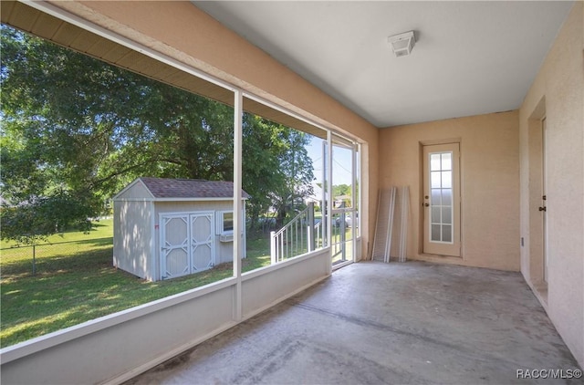 604 Morse St, Inverness, FL 34452 - view of unfurnished sunroom