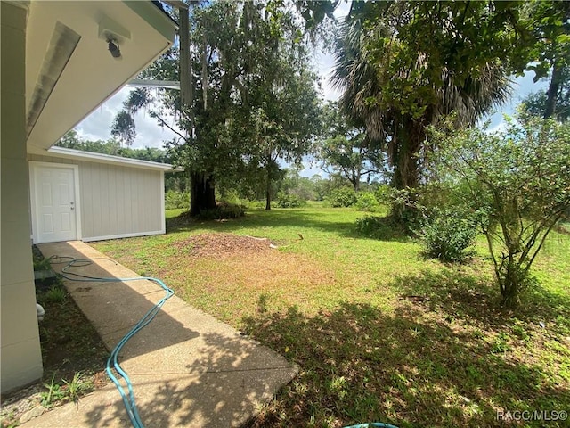5175 E Tangelo Ln, Inverness, FL 34453 - view of grassy yard