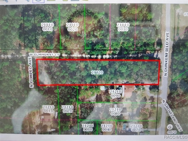 7058 W Elmhurst St, Crystal River FL, 34429 land for sale