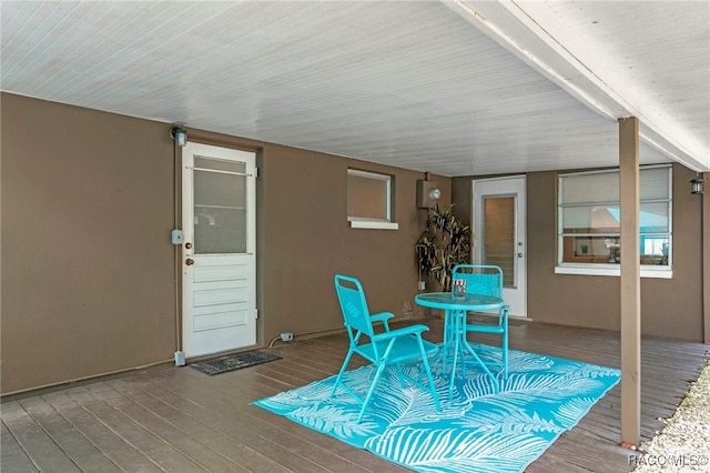 4 S Columbus St, Beverly Hills, FL 34465 - view of wooden deck