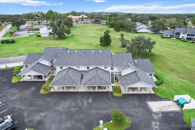 birds eye view of property featuring a residential view