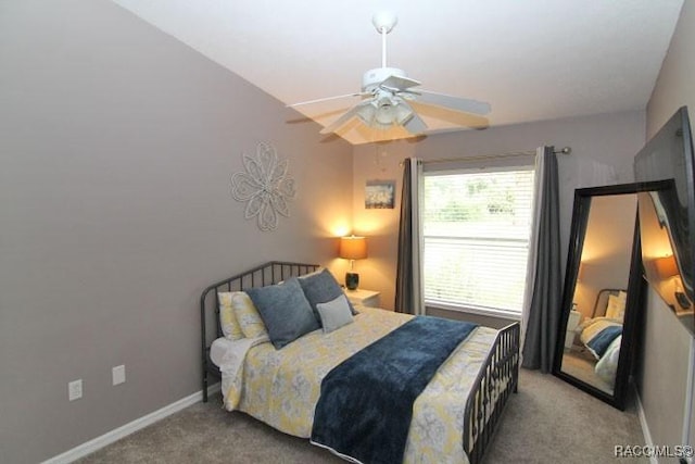2745 N Canterbury Lake Dr, Hernando, FL 34442 - bedroom featuring carpet flooring and ceiling fan