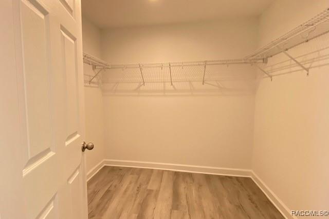 653 E Connecticut Ln, Hernando, FL 34442 - spacious closet with wood finished floors