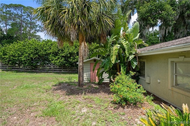 4015 E Parsons Point Rd, Hernando, FL 34442 - view of yard featuring a shed