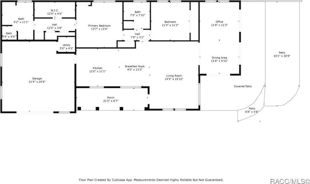 4015 E Parsons Point Rd, Hernando, FL 34442 - view of home floor plan