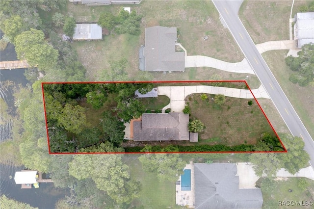 4015 E Parsons Point Rd, Hernando, FL 34442 - view of property location with property parcel outlined