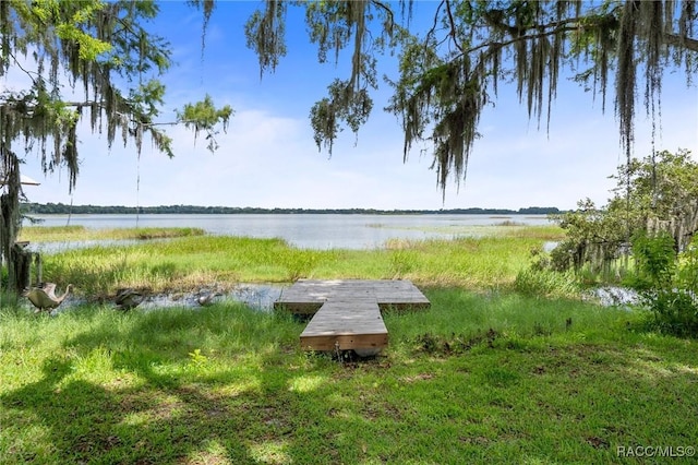 4015 E Parsons Point Rd, Hernando, FL 34442 - view of storm shelter featuring a water view