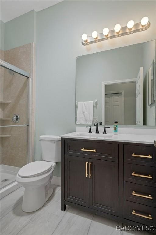 1918 W Crystal Mae Path, Lecanto, FL 34461 - full bath with toilet, a shower stall, and vanity