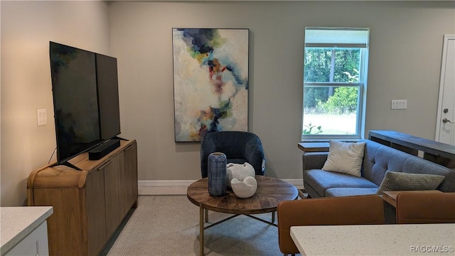 6342 E Grayson St, Inverness, FL 34452 - living room with baseboards