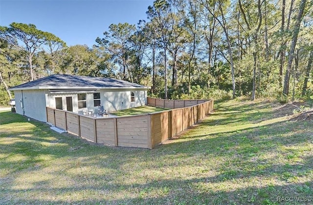6342 E Grayson St, Inverness, FL 34452 - view of outbuilding featuring french doors