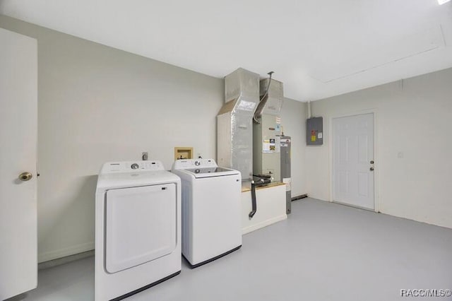 2885 N Attebury Pt, Hernando, FL 34442 - laundry room with washer and clothes dryer and electric panel