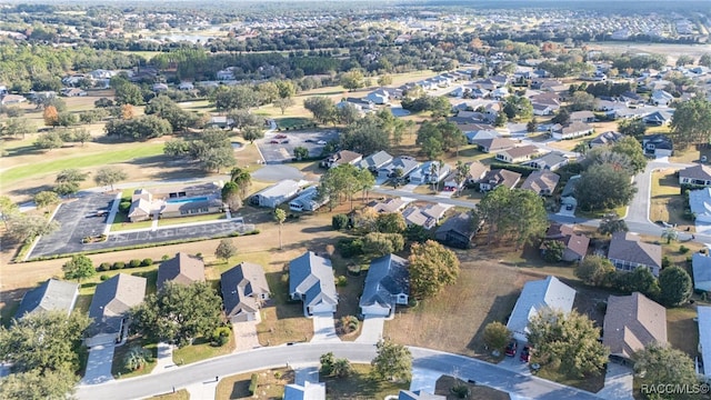 1868 W Shanelle Path, Lecanto, FL 34461 - aerial view of property and surrounding area with nearby suburban area