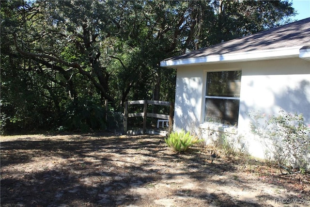 view of property exterior