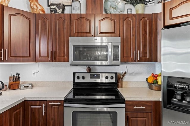 kitchen featuring stainless steel appliances