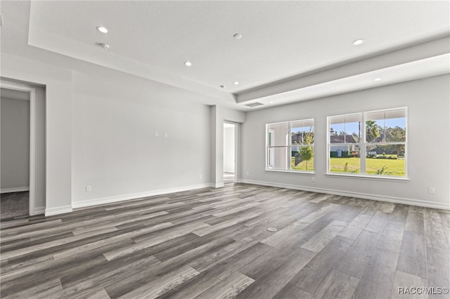 interior space featuring wood-type flooring