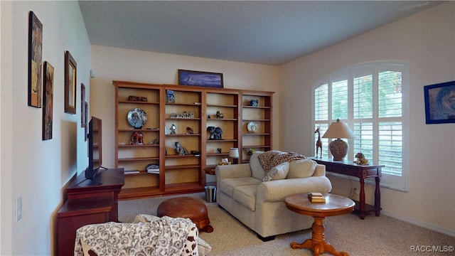 4690 W Tomahawk Dr, Beverly Hills, FL 34465 - sitting room featuring carpet floors and baseboards