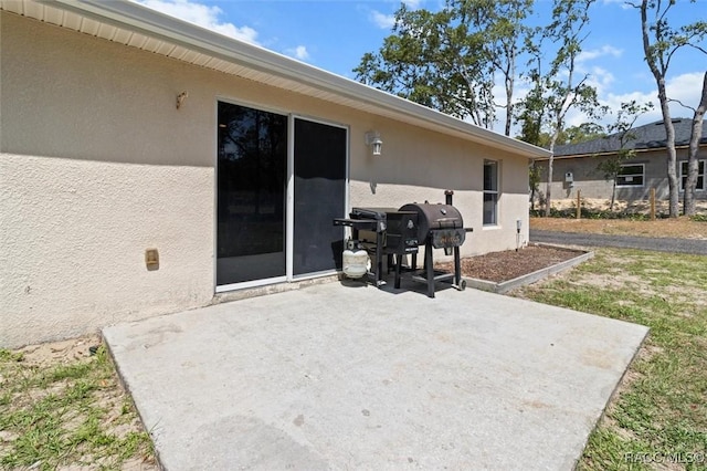 view of patio / terrace with grilling area