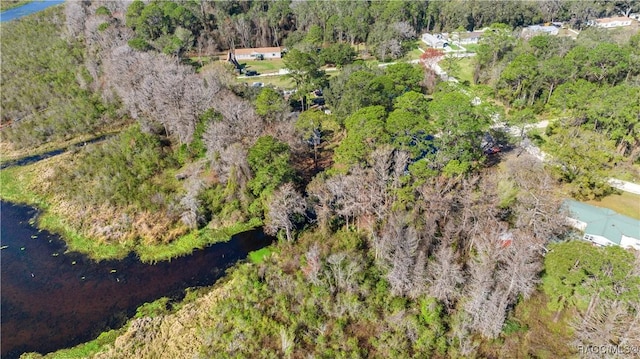 22535 SW 117th St, Dunnellon, FL 34431 - drone / aerial view of a heavily wooded area