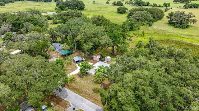 22535 SW 117th St, Dunnellon, FL 34431 - overview of rural landscape