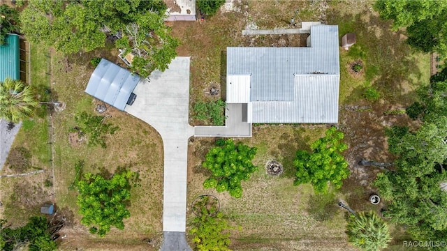 22535 SW 117th St, Dunnellon, FL 34431 - drone / aerial view