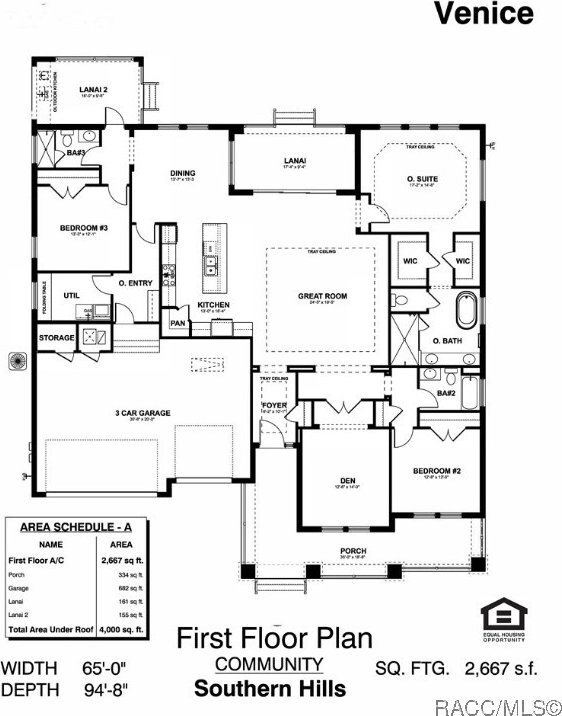 6392 Summit View Dr, Brooksville, FL 34604 - view of layout