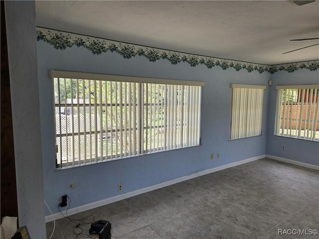 215 S Jefferson St, Beverly Hills, FL 34465 - spare room with plenty of natural light and a ceiling fan
