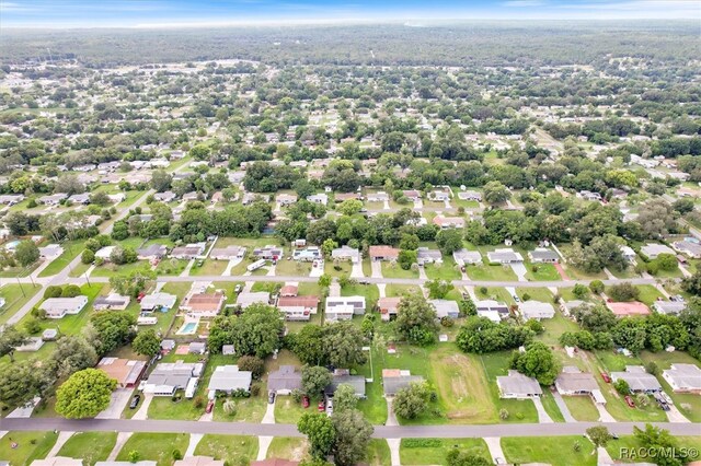 aerial view